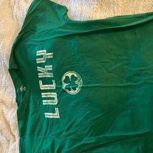 Green Lucky Graphic T-Shirt